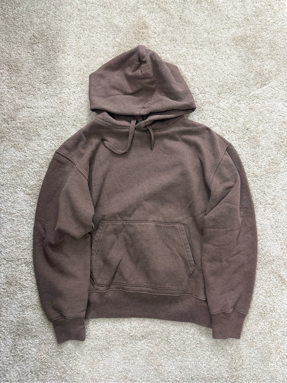 Uniqlo U Men's Brown Pullover Hoodie
